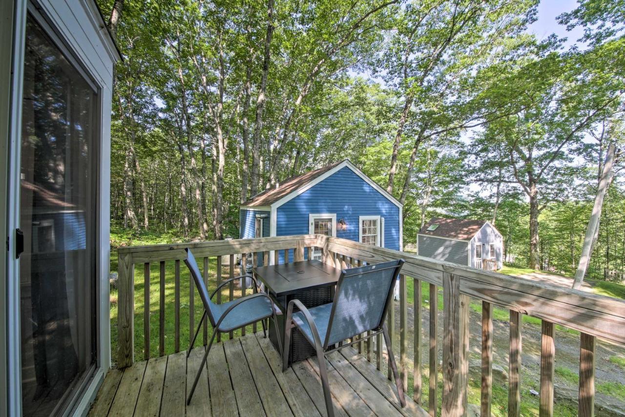 Lush Edgecomb Studio Cottage With Fire Table! Exterior foto